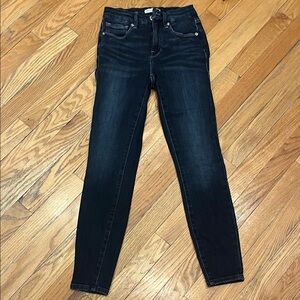 Good American Dark Wash Skinny Jeans